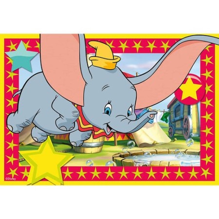 Puzzle Disney animale 2x12 piese